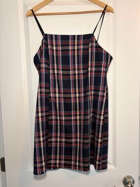 Urban Outfitters | Classic Plaid Mini Dress - Like New - Fall/Winter